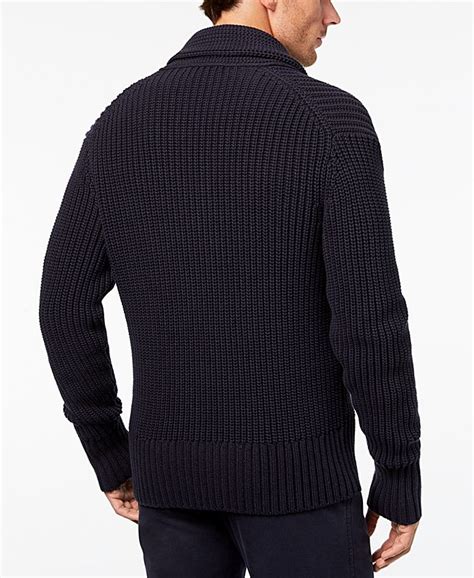 michael kors mens shawl collar sweater|Michael Kors men's tracksuit sale.